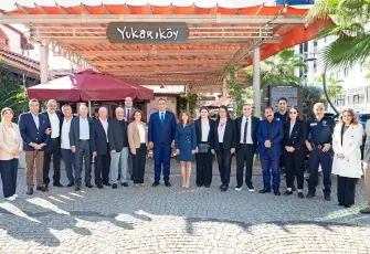 Narlıdere’de 19 Ekim Muhtarlar Günü kutlaması: Başkan Erman Uzun muhtarları ağırladı