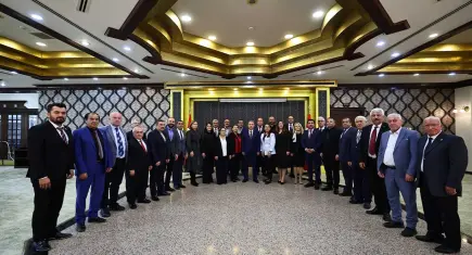Vali Elban, Muhtarlar Günü’nde muhtarlarla bir araya geldi