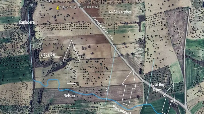 Çanakkale Savaşları'ndan 111 yıl sonra çıkan gerçek: Yaralı İngiliz askerini sırtında taşıyan Türk askeri haberinin görseli