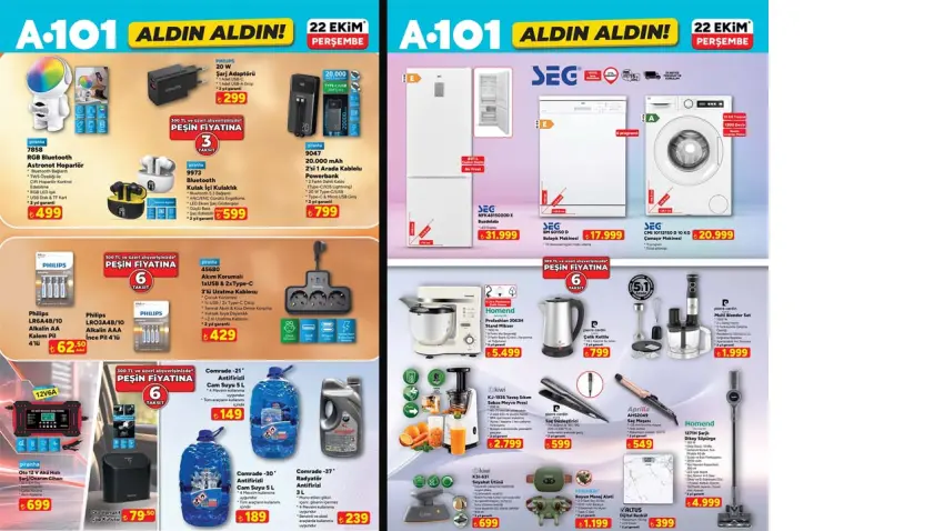 A101 kataloğunda bu hafta neler var? 22 Ekim A101 Aktüel indirimli ürünler listesi - Fotoğraf 2