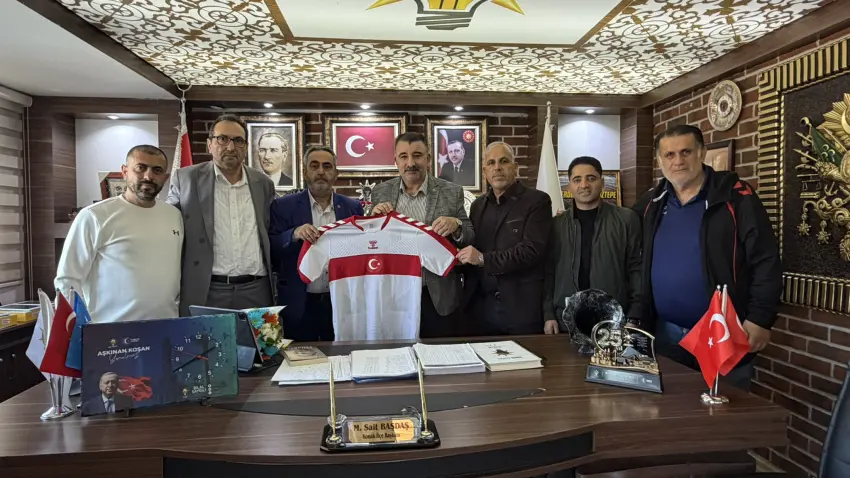 Mehmet Sait Başdaş, Amatör Spor Kulüpleri Federasyonu yönetimini ağırladı - Fotoğraf 1
