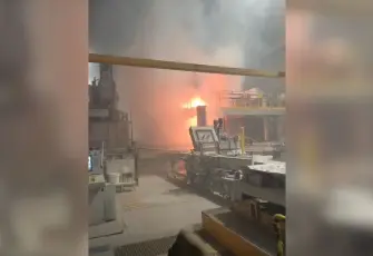 Sakarya'da alüminyum fabrikasında patlama yaşandı: 2 işçi yaralı!