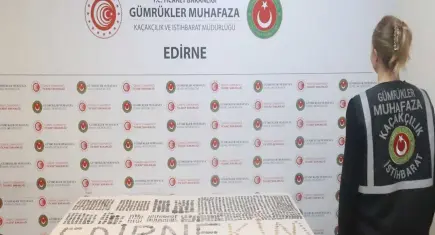 Gümrük muhafaza ekiplerinden dev operasyon:7 bin tarihi eser ele geçirildi