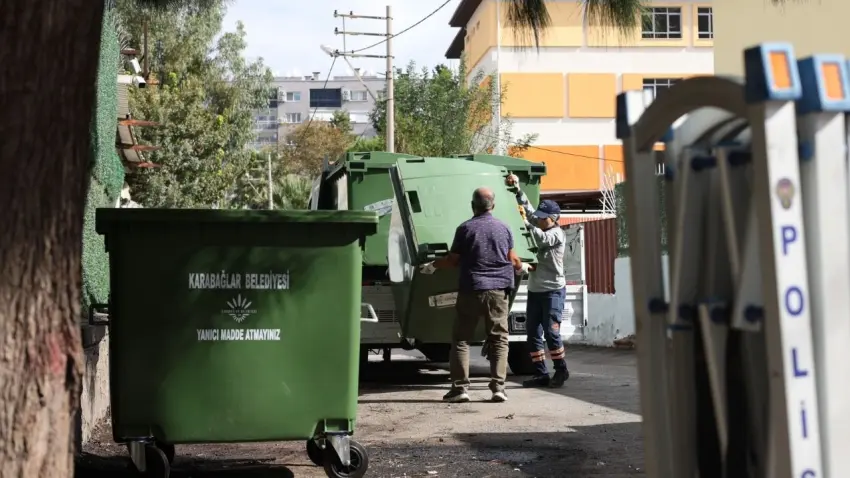 Karabağlar’da 58 mahallede temizlik altyapısı güçlendiriliyor haberinin görseli