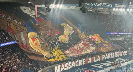 Şampiyonlar Ligi’nde skandal pankart: Barcelona, PSG’yi UEFA’ya şikayet etti!  