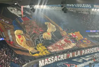 Şampiyonlar Ligi’nde skandal pankart: Barcelona, PSG’yi UEFA’ya şikayet etti!  