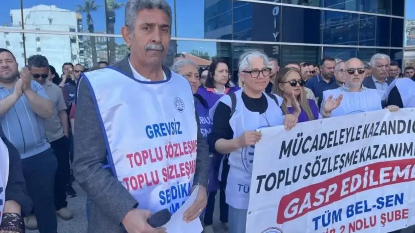 Balçova Belediyesi’nde TİS krizi: Çalışanlar tam gün iş bırakacak  - Fotoğraf 1