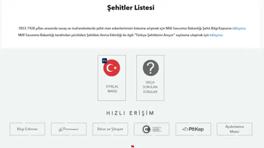 Şehit sorgulama ekranı e-Devlet’te! Ailenizde şehit varsa bu yöntemle öğrenebilirsiniz - Fotoğraf 2