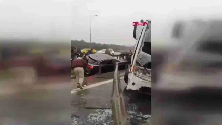 Başakşehir’de 2 polisin hayatını kaybettiği kazada ilk duruşma görüldü haberinin görseli