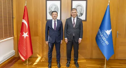 Hamza Dağ’dan Cemil Tugay’a hayırlı olsun ziyareti