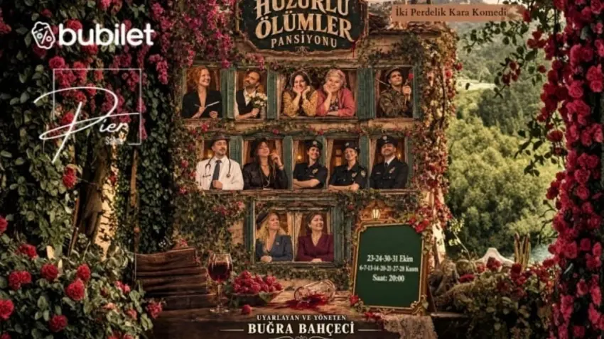 Huzurlu Ölümler Pansiyonu İzmir’de sahneleniyor