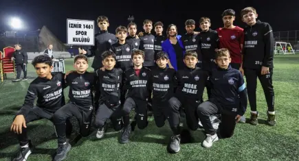 Karabağlar’da amatör spora dev destek