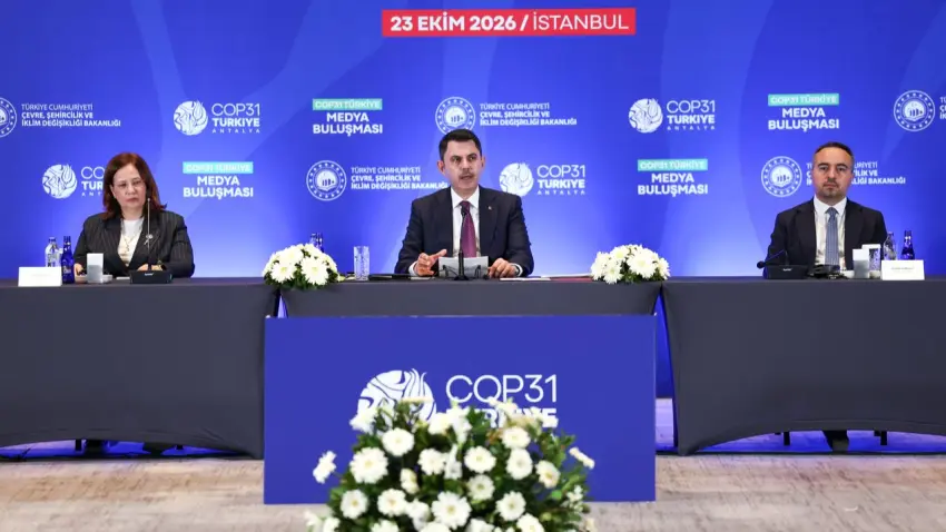 Bakan Murat Kurum’dan COP31 mesajı: 50 yıllık geleceği şekillendireceğiz haberinin görseli