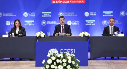 Bakan Murat Kurum’dan COP31 mesajı: 50 yıllık geleceği şekillendireceğiz