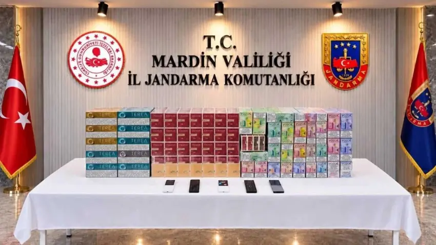 Mardin’de dev kaçakçılık operasyonu: 8 milyon TL’lik kaçak ürün ele geçirildi! haberinin görseli