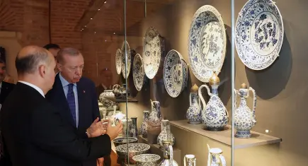 Cumhurbaşkanı Erdoğan: Topkapı Sarayı, dünya müzeleri içerisinde müstesna bir yer tutacak