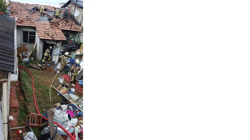 İstanbul’da çıkan gecekondu yangınında 11 yaşındaki çocuk hayatını kaybetti - Fotoğraf 2