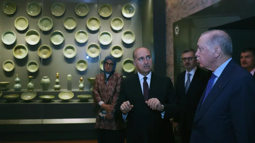 Cumhurbaşkanı Erdoğan: Topkapı Sarayı, dünya müzeleri içerisinde müstesna bir yer tutacak - Fotoğraf 3