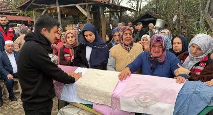 Zonguldak’taki maden faciasında hayatını kaybeden 2 işçi son yolculuğuna uğurlandı