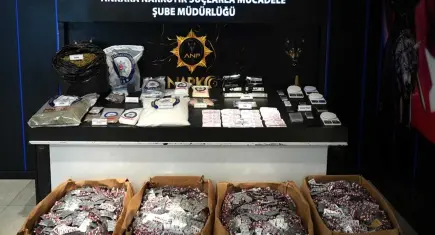 Ankara’da uyuşturucu tacirlerine darbe: 1 haftada 69 tutuklama!