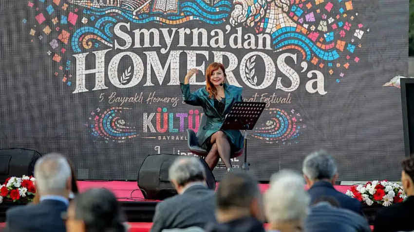 Bayraklı’da Homeros’un izinde edebiyat ve sanat festivali başladı haberinin görseli