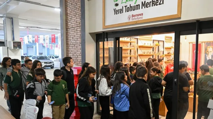 Bornova’da geleceğin çevrecileri tohumun serüvenine tanıklık etti