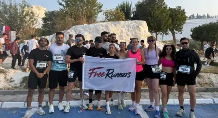 Free Runners rüzgarı Denizli’de esti:Lykos Yarı Maratonu’nda renkli anlar!
