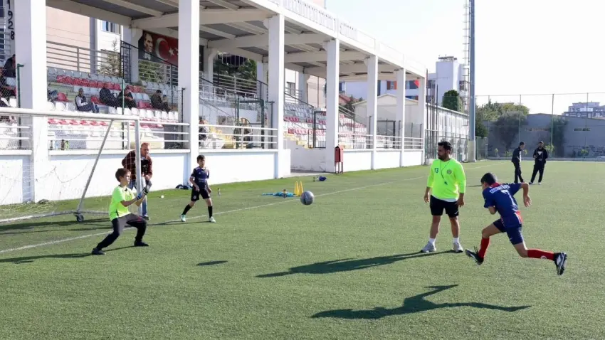 Geleceğin Yıldızları Yenigün Spor Tesisleri’nde yetişiyor