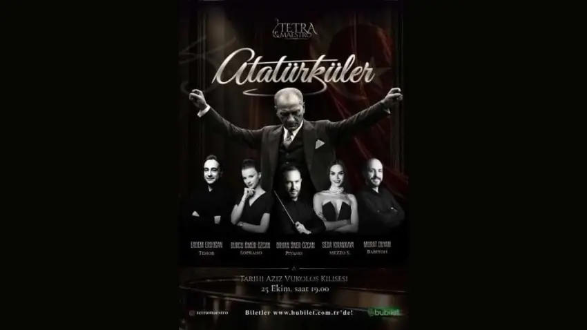 İzmir’de “Atatürküler” konseriyle Cumhuriyet coşkusu yaşanacak