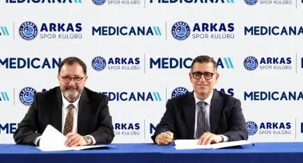 Medicana ile Arkas Spor Kulübü dev sponsorluk anlaşmasını yeniledi!