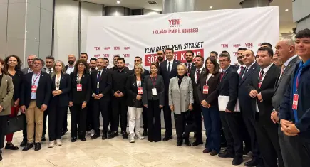 YENİ Parti İzmir’de Çağatay Güç yeniden il başkanı seçildi