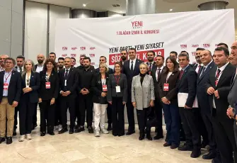 YENİ Parti İzmir’de Çağatay Güç yeniden il başkanı seçildi