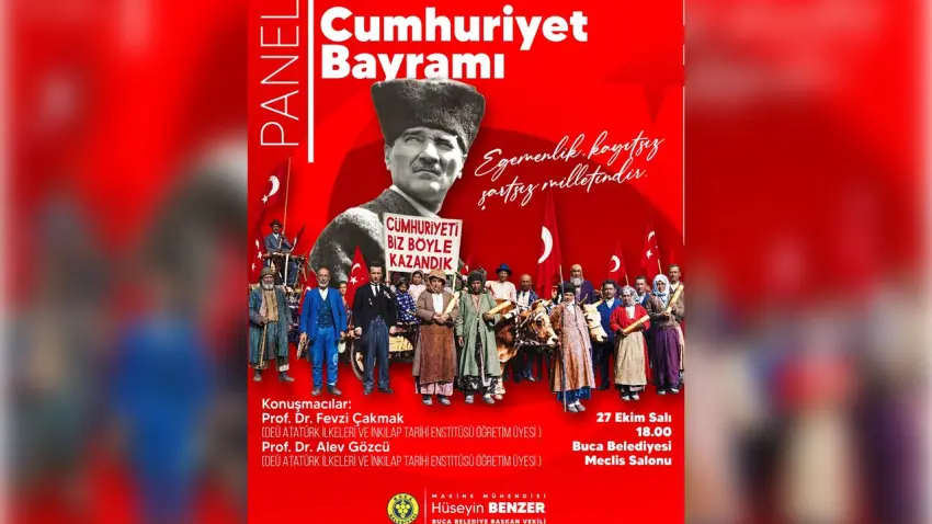 Buca’da Cumhuriyet’in 103. yılı coşkuyla kutlanacak haberinin görseli