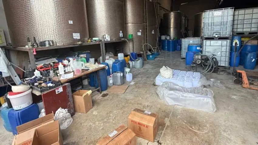 İzmir'de dev sahte içki operasyonu