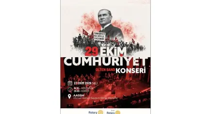 İzmir Rotary Kulübü’nden Cumhuriyet’in 103. yılına özel konser