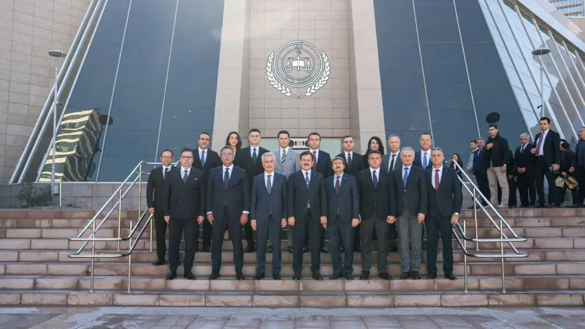 Danıştay Başkanı Zeki Yiğit İzmir Adliyesi’ni ziyaret etti - Fotoğraf 1
