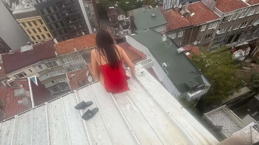 Şişli’deki şüpheli ölümde sır perdesi: Balkondan çatıya geçip düşen Aisulu’nun son sözleri