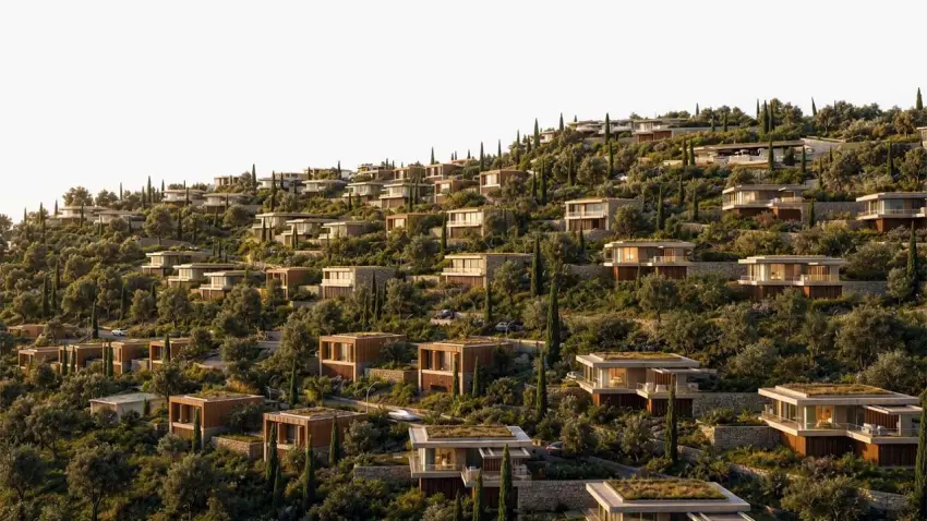 Urla’da 200 milyon dolarlık villa projesi: 131 villanın tamamı deniz manzaralı haberinin görseli