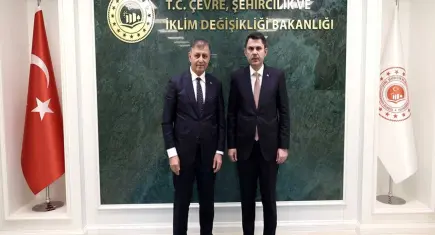 Bakan Kurum ile Tugay bir araya geldi