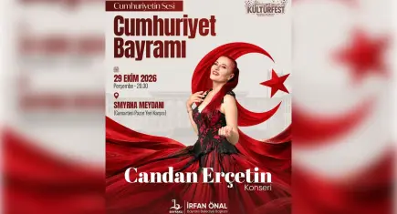 Bayraklı’da 29 Ekim coşkusu: Kortej ve Candan Erçetin konseri