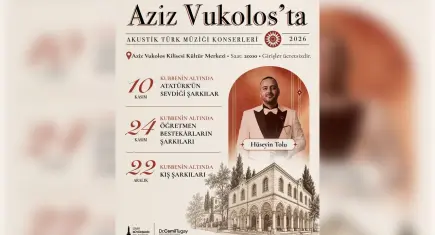 Aziz Vukolos’ta akustik müzik günleri başlıyor