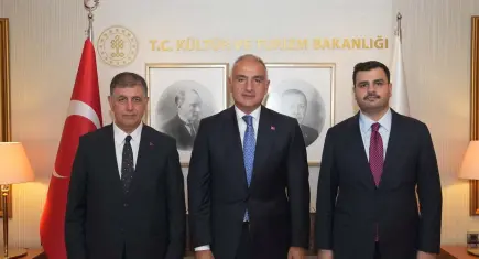 Bakan Ersoy, İnan ve Tugay’ı kabul etti: İzmir’in turizm potansiyeli gündemde