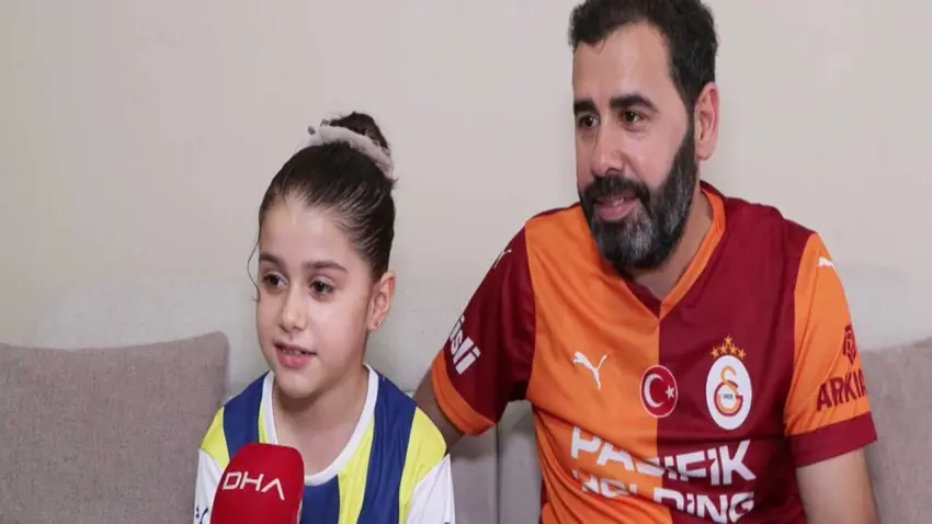Derbiye damga vuran 9 yaşındaki Ecrin: Herkes istediği rengi seçebilir haberinin görseli