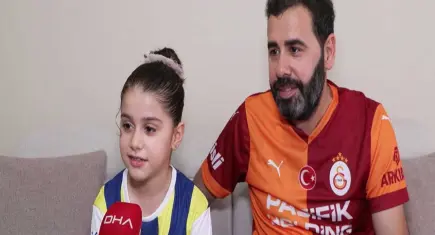 Derbiye damga vuran 9 yaşındaki Ecrin: Herkes istediği rengi seçebilir