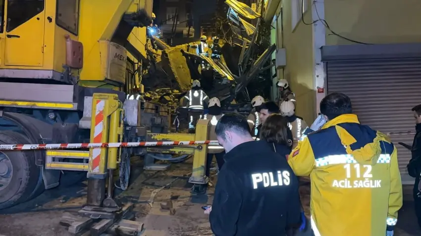 İstanbul’da çöken binayla ilgili sevindiren haber: Enkaz altında kimse yok
