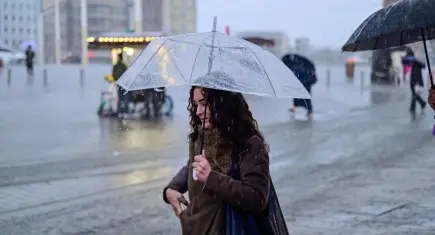 Meteoroloji’den 29 Ekim uyarısı: 4 ile turuncu, İstanbul ve İzmir dahil 25 ile sarı kodlu yağış uyarısı