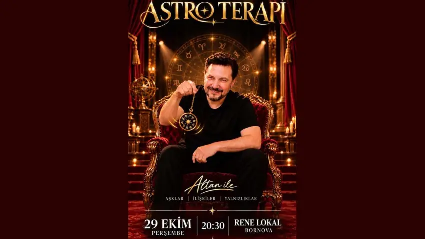 Astro Terapi İzmir’de kahkaha dolu bir akşam yaşatacak haberinin görseli
