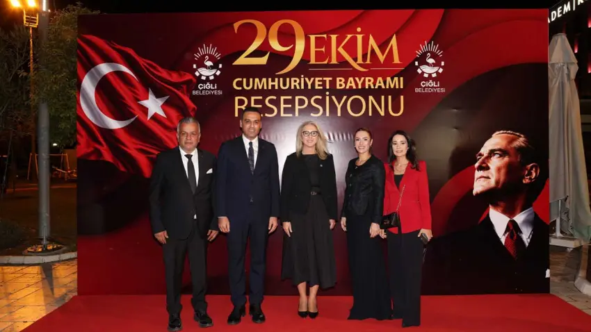 Başkan Yıldız’ın ev sahipliğinde Cumhuriyet Bayramı resepsiyonu düzenlendi - Fotoğraf 1