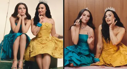 Selena Gomez ve Demi Lovato yıllar sonra buluştu! 17 yıl önceki pozlarını yeniden canlandırdılar