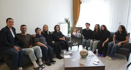 Çankırı’dan depremde ikizlerini kaybeden anneye anlamlı ziyaret